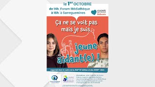 Table ronde le 1er octobre pour sensibiliser à la situation des Jeunes aidants [upl. by Renate817]