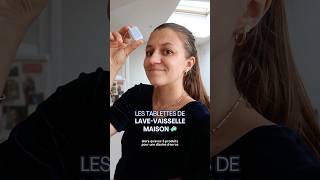 Des tablettes de lave vaisselle à 010€  🥹🧼 zerodechet faitmaison ménage recettemaison [upl. by Barnet]