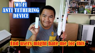 WiFi Anti Tethering device  It works great  JK Chavez [upl. by Ilysa]