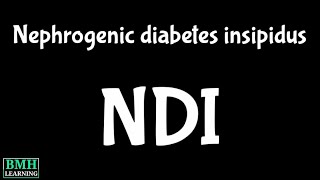 Nephrogenic Diabetes Insipidus  NDI  Polyphagia  Polydipsia  Diabetes Insipidus  Hyponatremia [upl. by Annawik]