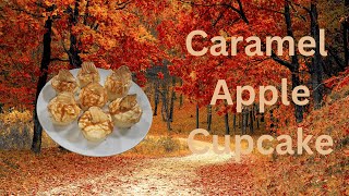 Caramel apple cupcake [upl. by Arakaj]