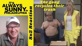 Its Always Sunny In Philadelphia 8x2 Reaction  The gang recycles their trash [upl. by Coney851]