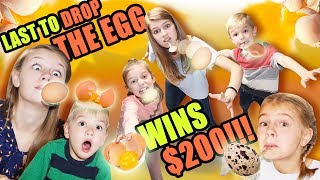 Last to drop the EGG WINS 200 Dollars CASH  Last to Leave The EGG UNBROKEN WINS [upl. by Eolc]