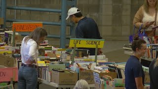 AAUW State College used book sale returns for 61st year [upl. by Rizika]