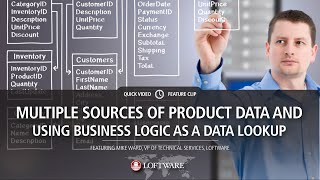 Using Business Logic as a Data Lookup with the Loftware Connector [upl. by Annairt476]