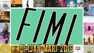 FIMI 40 Albums Reviewed in 40 Minutes Q1 2019  The Rock Critic [upl. by Nylekcaj10]