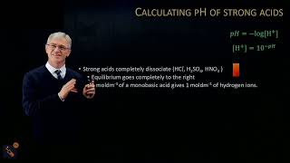 Acids bases and buffers  pH scale calculating pH of strong acids [upl. by Neladgam]