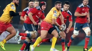 Munster v Scarlets Highlights – GUINNESS PRO12 201415 [upl. by Cinelli]