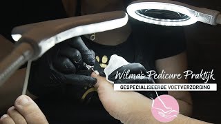 Pedicure amp massage  Wilmas pedicure praktijk cinematic corperate video [upl. by Erapsag]