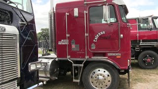 1987 Kenworth K100 Cabover At Clifford Truck Show 2024 [upl. by Brufsky]