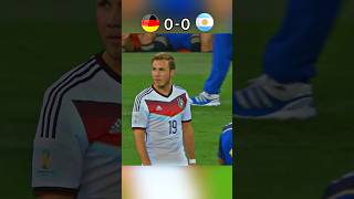 🇦🇷Argentina vs 🇩🇪Germany world cup 2014 🏆 Gotze 🥶 [upl. by Seiuqram]