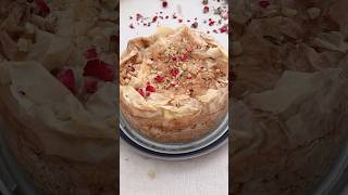 Armenian baklava cheesecake Full recipe in the description [upl. by Lanita]