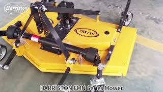 Agriculture implements FMN Series 4 wheel lawn Mower for tractorMower harriston [upl. by Costa]