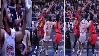 GINEBRA RJ ABARRIENTOS GINULAT SINA JUNE MAR AT ROMEO SA KANYANG 500 1Q BEHIND THE BACK PASS 🔥 [upl. by Ayimat]