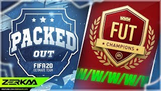 My LONGEST FUT CHAMPS Win Streak Packed Out 70 FIFA 20 Ultimate Team [upl. by Tricia]