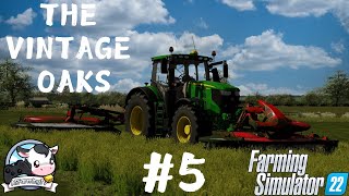 ENGPC Farming Simulator 22  The Vintage Oaks  5 [upl. by Nroht]