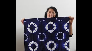 Shibori  Itajime [upl. by Cross]