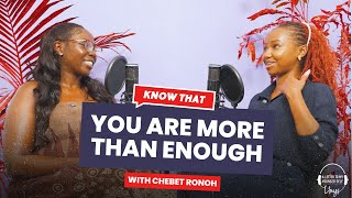 Chebet Ronoh On Overcoming Selfdoubt and Unlocking Your Inner Strength 💌 [upl. by Tipton]