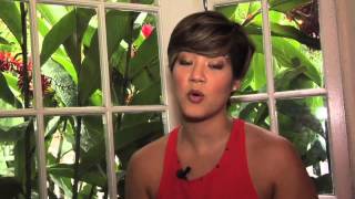 Tessanne Chin Message to the Youth interview [upl. by Dorolice]