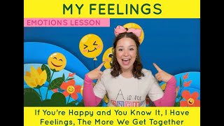 FEELINGS ARE IMPORTANT Sing amp Sign A is for ANGIE Education for Babies Toddlers Kids [upl. by Akinehc]