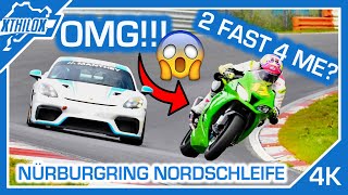 Rideezy IS INSANE You have to see this BIKER flying through the NÜRBURGRING NORDSCHLEIFE BTG 4K [upl. by Brenton]