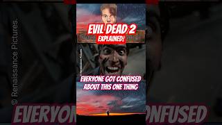 ExplainedThe confusing evil dead 2 detail ashwilliams evildead shorts movie [upl. by Idnahk]