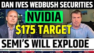 Nvidia 175 Target Dan Ives Wedbush Securities  NVDA Analysis [upl. by Pavkovic39]