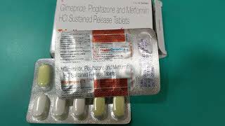 Glimepiride Pioglitazone Metformin Hydrochloride Tablets Uses in Hindi  Triglimiprex 2 [upl. by Enimaj620]