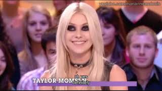 Taylor Momsen interview Paris dec8th 2010 with ENG subtitles [upl. by Hardej]