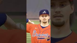 Ozzie Albies be like F in MLB The Show TheLongBallHomeruns share youtubeshorts baseball mlb [upl. by Enirhtak]