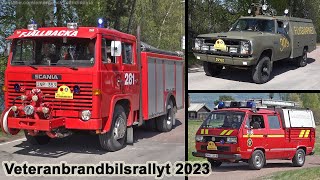 Veteran Fire Trucks in SwedenGamla brandbilar SE  52023 [upl. by Svetlana]