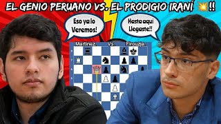 EL GENIO PERUANO ENFRENTA AL PRODIGIO IRANÍ🤯💥  Martínez vs Firouzja  Chessable Masters Div I [upl. by Gemma155]