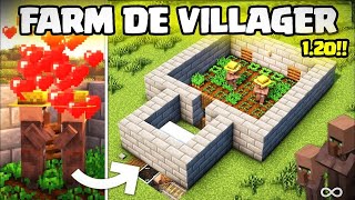 COMO FAZER A MELHOR FARM DE VILLAGERS DO MINECRAFT 120 E 121  TUTORIAL PASSO A PASSO [upl. by Anonyw330]