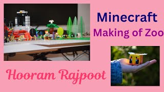 Mine Craft  making zoo building Zoo [upl. by Merchant206]