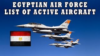 جميع الطائرات الحربية في القوات الجوية المصرية ● All Aircraft In Egyptian Air Force [upl. by Hebrew]