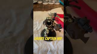 Gravis captain WIP art warhammer warhammer40k spacemarines gamesworkshop warhammercommunity [upl. by Sussi833]