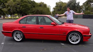 The E34 BMW M540i Is an UltraRare UltraSpecial Sport Sedan [upl. by Meingolda146]