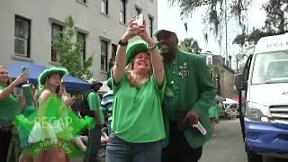 quotHistoric Day in Savannahquot Mayor and Council Walk the Talk for the 200th St Patricks Day Parade [upl. by Nadiya]