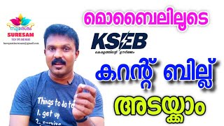 KSEB  Electricity Bill Payment through mobile [upl. by Ettolrahc999]