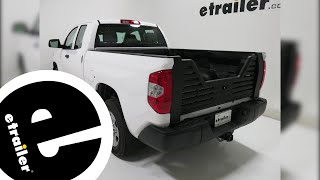 etrailer  Stromberg Carlson 4000 Series Louvered Tailgate Installation  2017 Toyota Tundra [upl. by Ofilia]