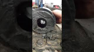 Fifth wheel bushings replacement easy level Wornout [upl. by Ross]