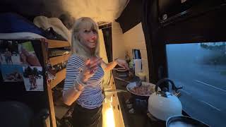 VANLIFE PARKUP MEAL COOKING vanlife [upl. by Kittie733]