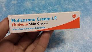 Flutivate cream  Fluticasone cream  Best skin infection cream  Flutivate cream use Review Hindi [upl. by Elmina]