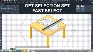 221 EXPRESS TOOLSelection ToolGetselection Set and Fast select option in autocad [upl. by Durrett433]