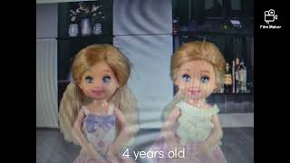 Annabelle and Isabelle Carson from 1 to 6 years old [upl. by Randy]