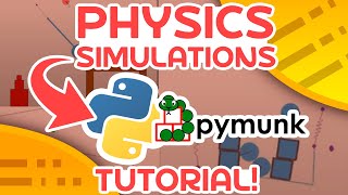 Physics Simulations With Python and PyMunk [upl. by Yssenhguahs]