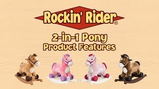 Rockin Rider 2in1 Pony 2013 [upl. by Lyrrad]