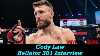 Cody Law seeking a breakthrough performance at Bellator 301  MyMMANews [upl. by Neerual]