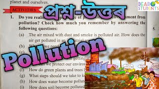 “Pollution” Question 1abcQuestion AnswerLesson 6Class 6 English textbookPart1 [upl. by Grantland]