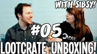 JULY LOOTCRATE UNBOXING  MandoPony amp The Real Sibsy  Episode 5 [upl. by Alber337]